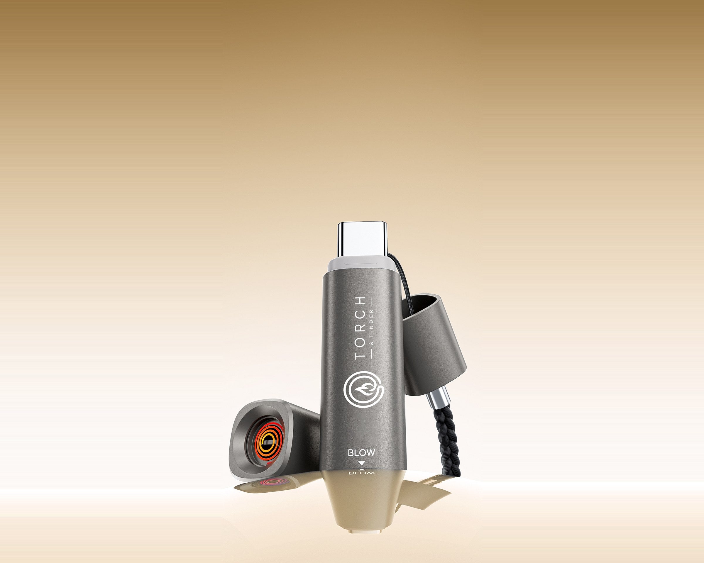 The lighter you actually have on you.